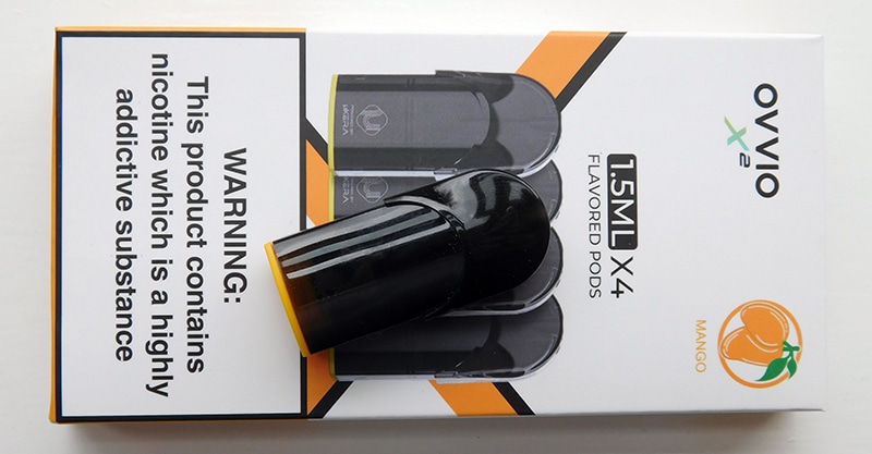 ovvio x2 pod kit review mango