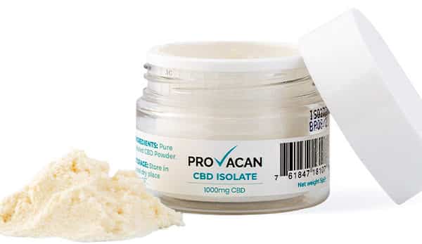 provacan cbd isolate 1000mg review