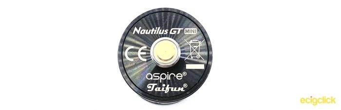 Aspire Nautilus GT Mini Base Showing Engraving