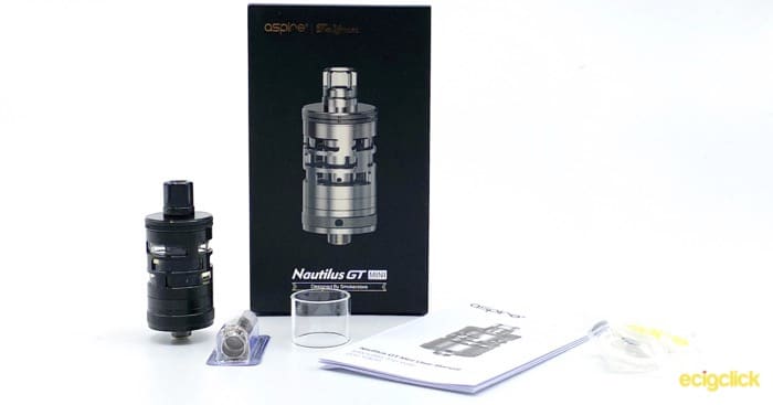 Aspire Nautilus GT Mini Box Contents