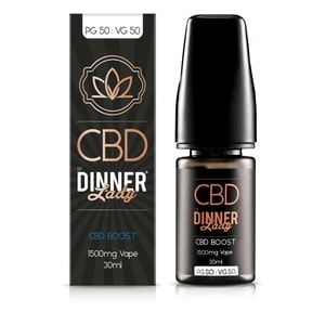 Dinner Lady CBD Boost E-liquid 30ml 1500mg review