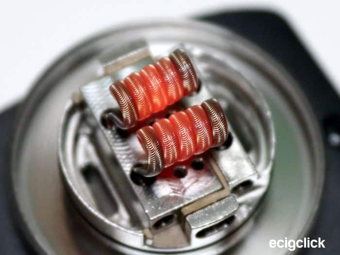 glowing coils