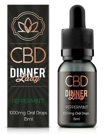 dinner lady cbd oral drops review peppermint 1000mg