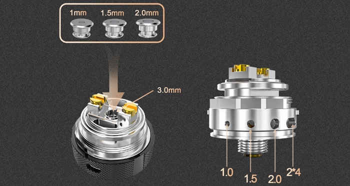 lung rta airflow options