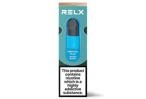 RELX Menthol Plus flavour