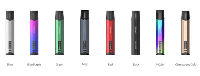 Smok Nfix Pod System colours