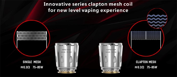 Damn Vape Wotan Mesh coil options