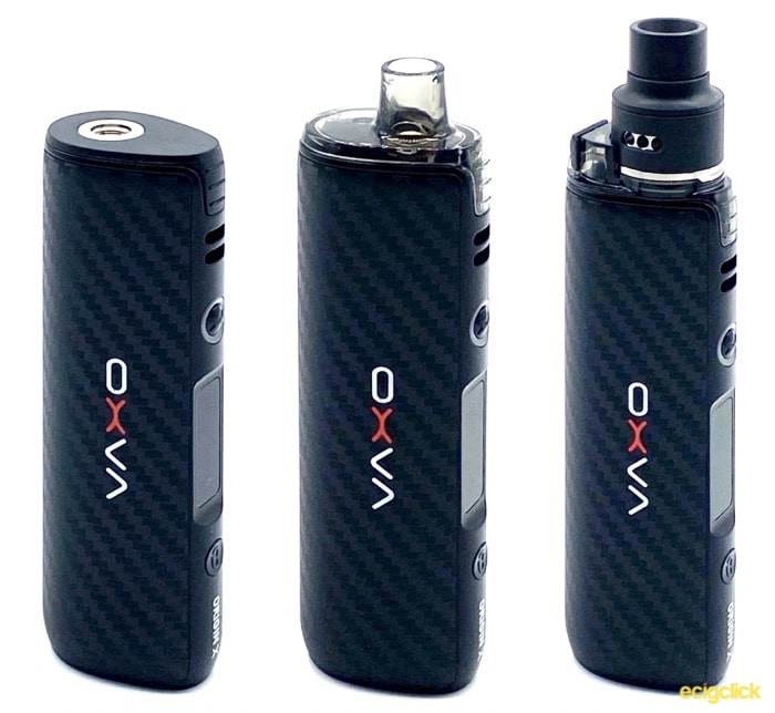 Oxva Origin X 3 Configurations