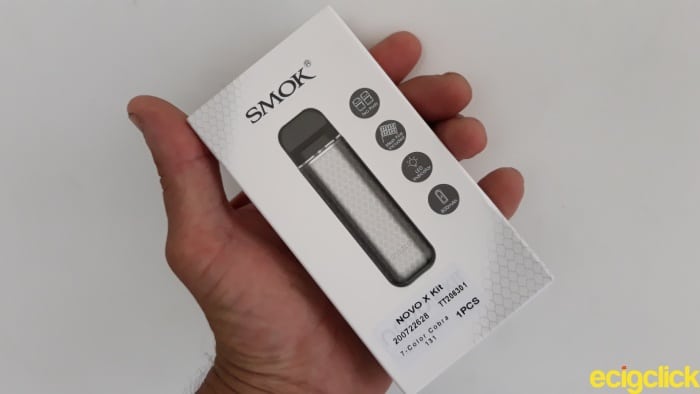 Smok Novo X Pod Kit boxed