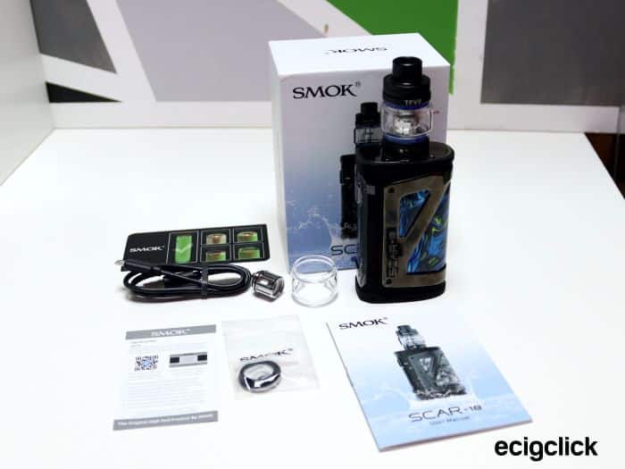 Smok Scar-18 kit contents