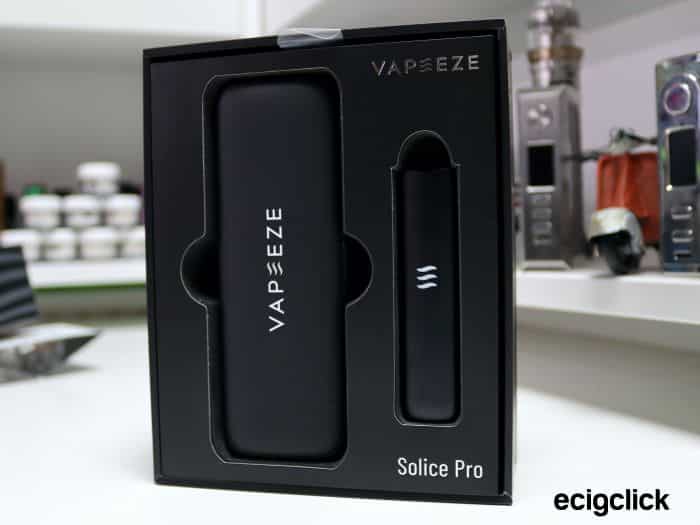 Vapeeze Solice Pro contents