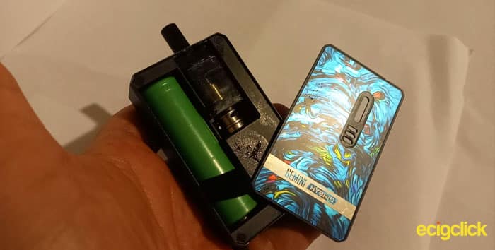 Lost Vape Gemini Hybrid Pod Mod panel