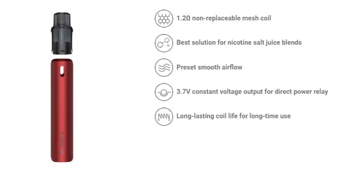 Aspire OBY Stick  features