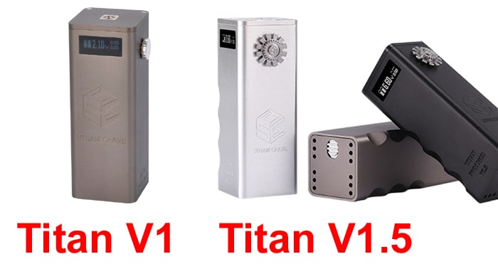 Steam Crave Titan PWM Mod V1.5 comparison