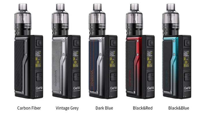 voopoo argus gt kit colours