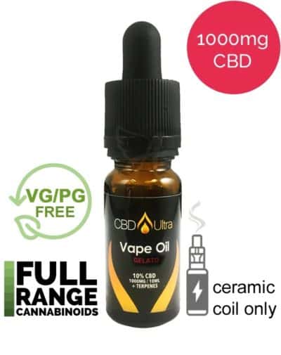 CBD Ultra vape oil Gelato