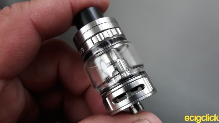 TFV9 adjustable airflow options