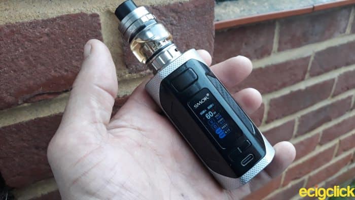 Smok Rigel Kit hand check