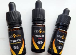 cbd ultra vape oil review