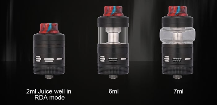 Steam Crave Aromamizer Supreme V3 capacity