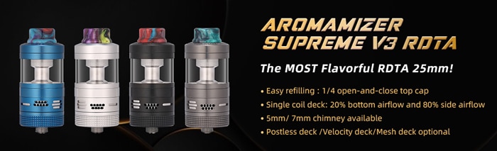 Steam Crave Aromamizer Supreme V3