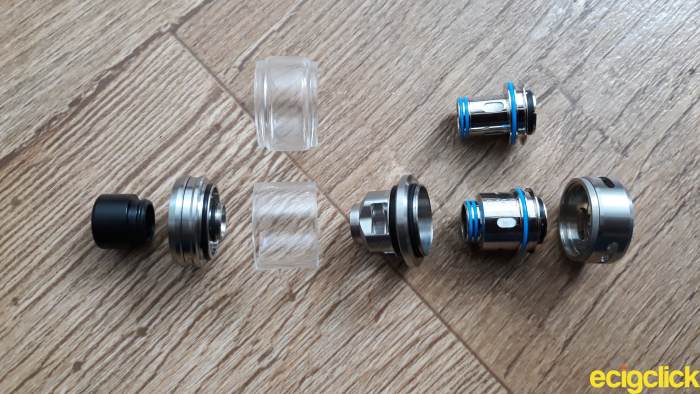 Wotofo NexM Protank exploded component view