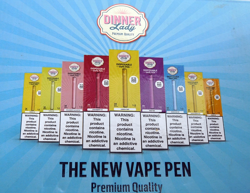 dinner lady disposable vape pens