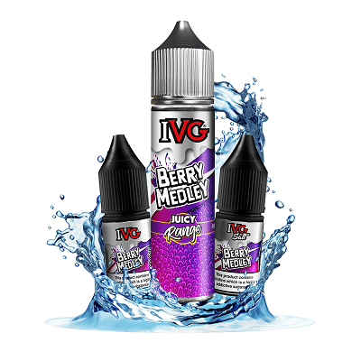 IVG Juicy range Berry Medley