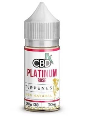 CBD CBDfx Terpenes Platinum Rose