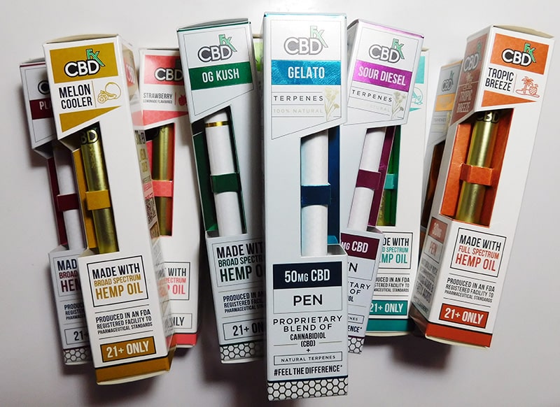 CBDfx Disposable Vape Pens Review