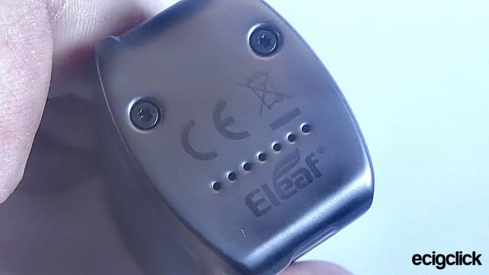 Eleaf IStick S80 bottom of mod