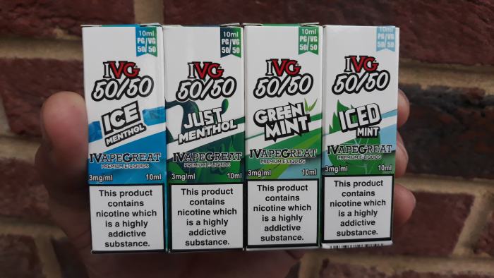 IVG 50/50 Vape Juice review