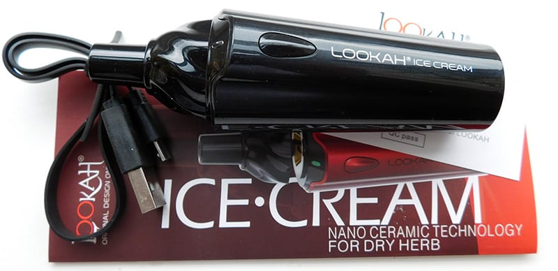 Lookah Ice Cream Vaporizer Review contents