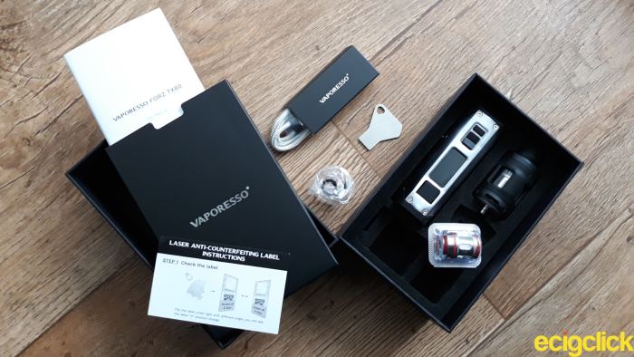 Vaporesso Forz TX80 Unboxed