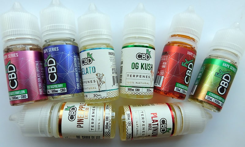 cbdfx vape juice review