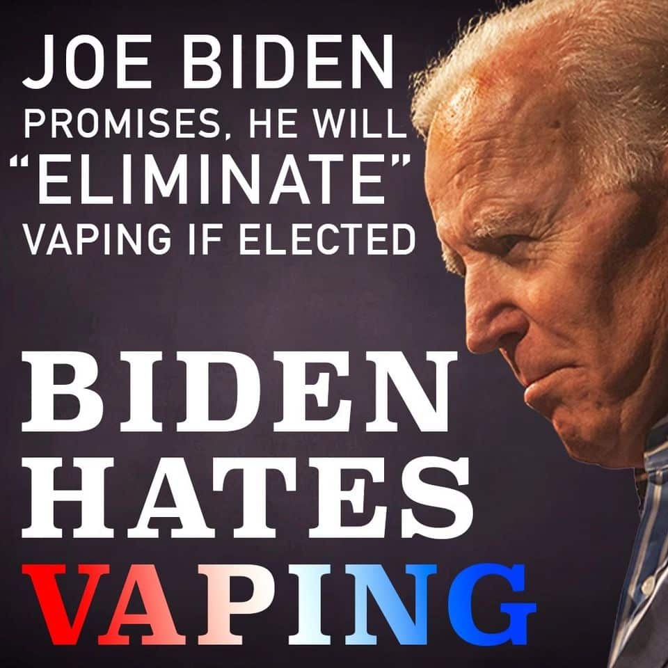 interdiction de vape de Joe Biden