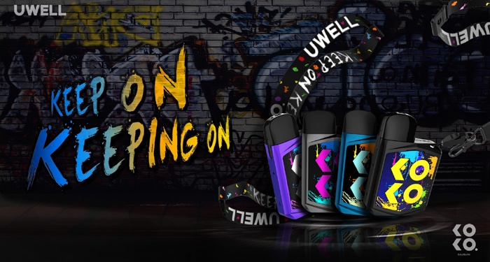 Uwell Koko Prime Kit Preview - Rolling With The