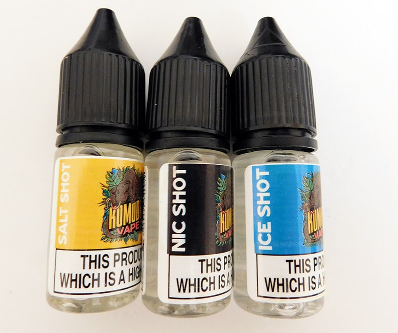 nic shots freebase ice salt nic