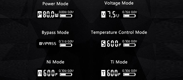 paramour modes