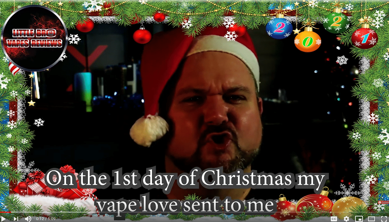 12 days of vaping christmas