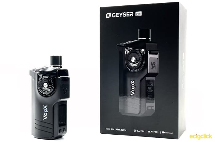 VapX Geyser 1.5 Box Shot