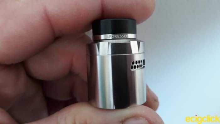 Vaporesso Forz RDA removeable 810 drip tip with branding