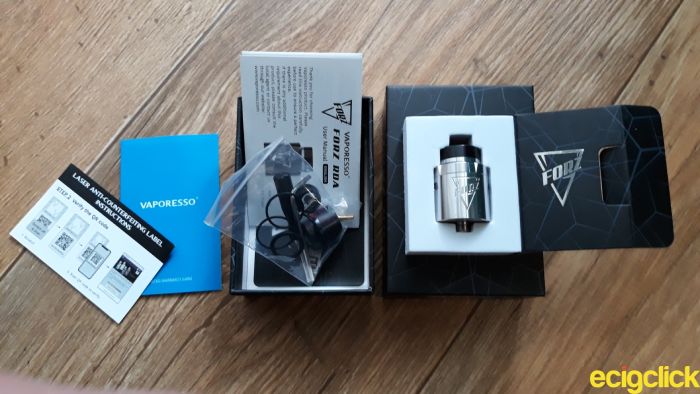 Vaporesso Forz RDA unboxed