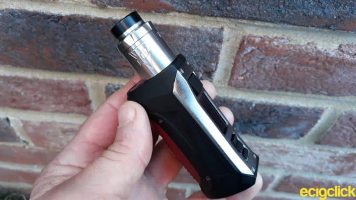 Vaporesso Forz RDA with Vaporesso Forz TX80 mod