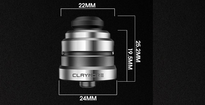 claymore specs