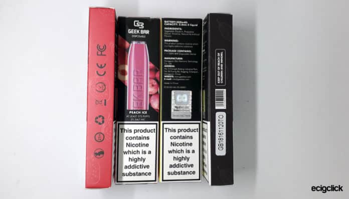 Geek Bar Disposable Pod Review - Updated With New Flavours! - Ecigclick