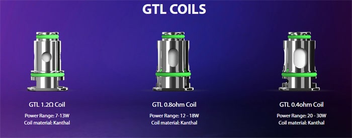 gtl coil options