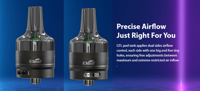 gtl pod tank airflow