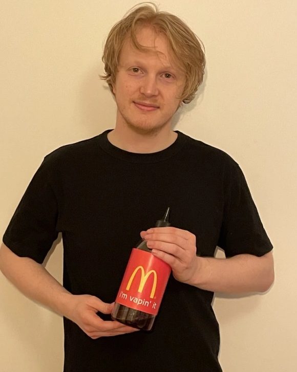 Big Mac flavoured vape juice