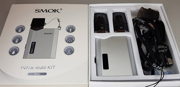 SMOK NFIX Mate kit contents